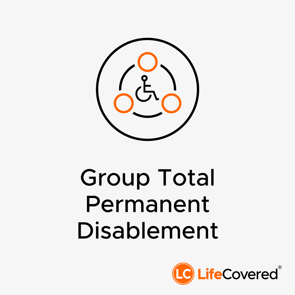 Group TPD insurance providing a lump sum when an employee cannot return to work