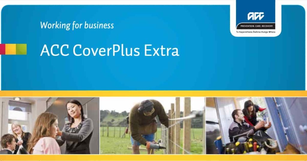 ACC CoverPlus Extra Insurance is an agreed value disability insurance available for sole traders and business owners in New Zealand.